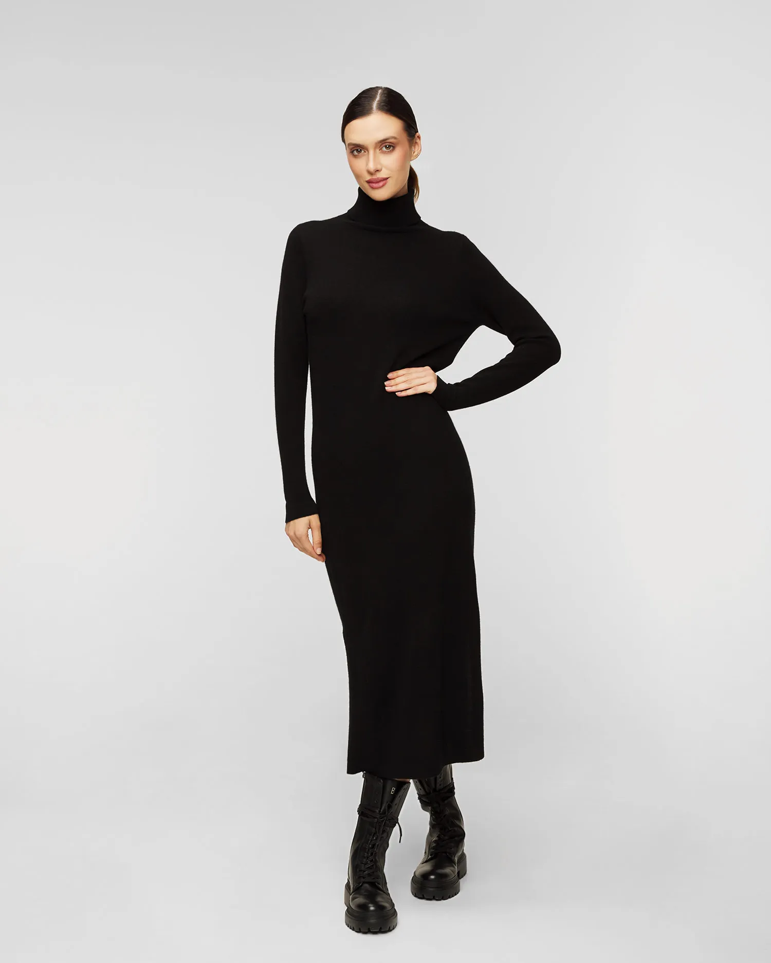 Abito in lana e cashmere da donna Allude 17661-90