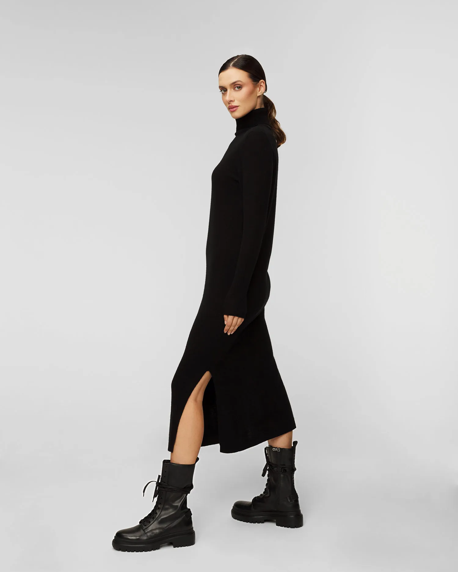 Abito in lana e cashmere da donna Allude 17661-90