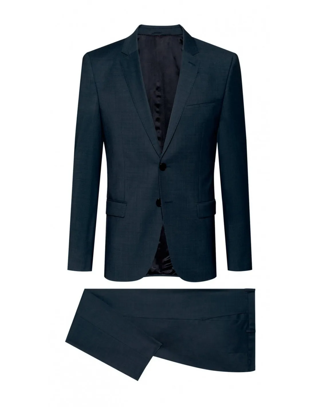 Abito mod bergamo in lana sallietta blu scuro