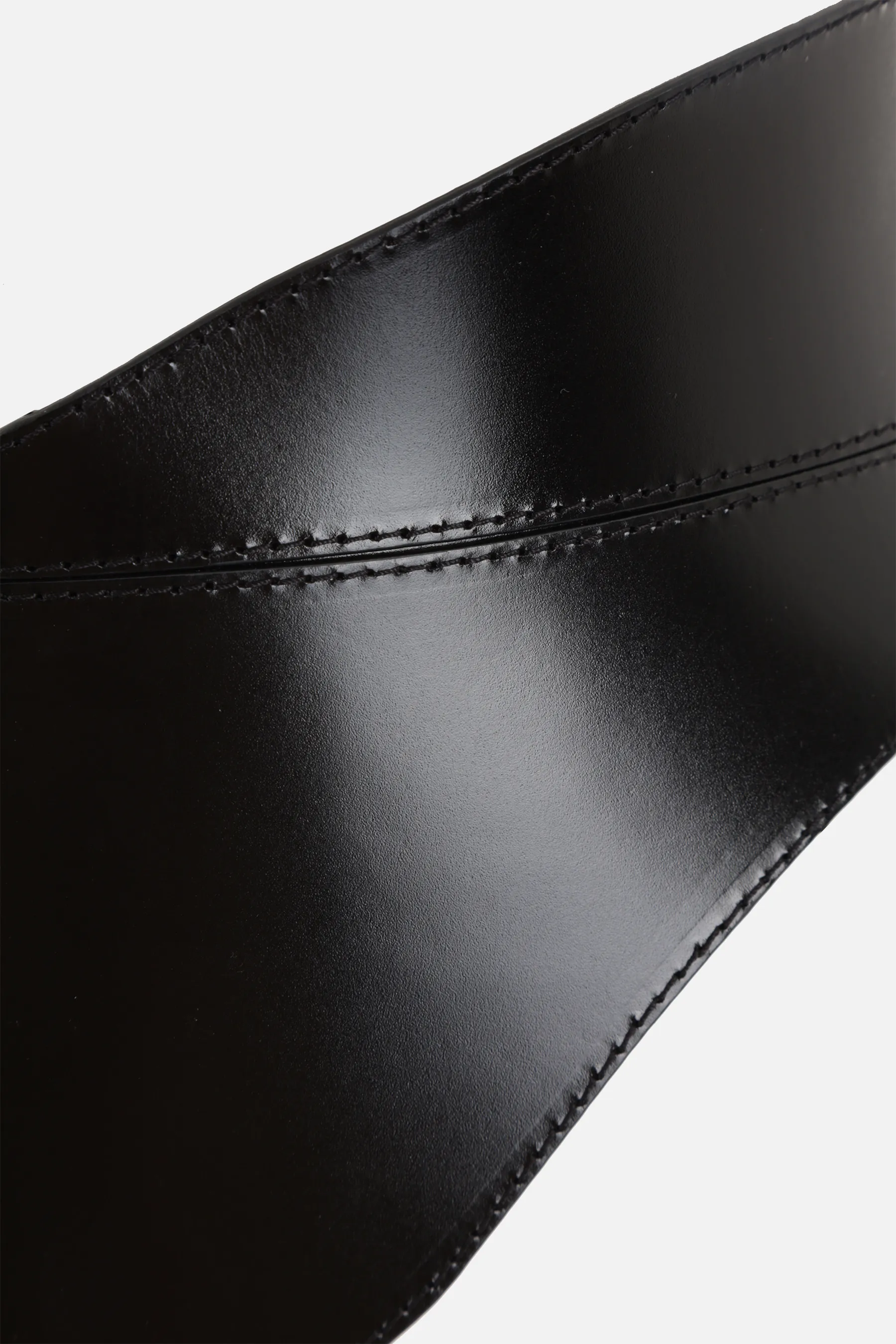  ALEXANDER McQUEEN corsetto cintura in pelle 