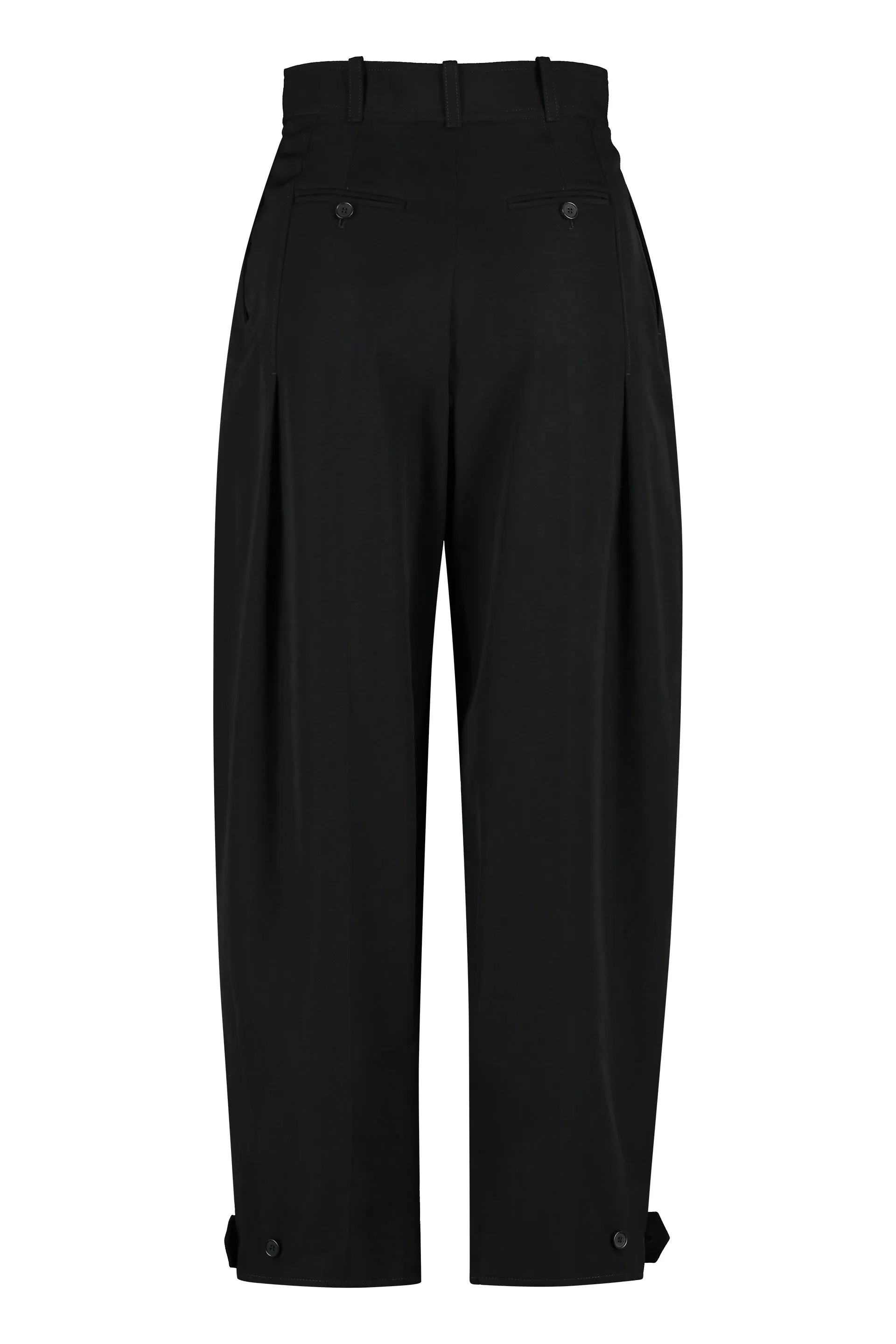 Alexander McQueen Pantaloni in misto lana