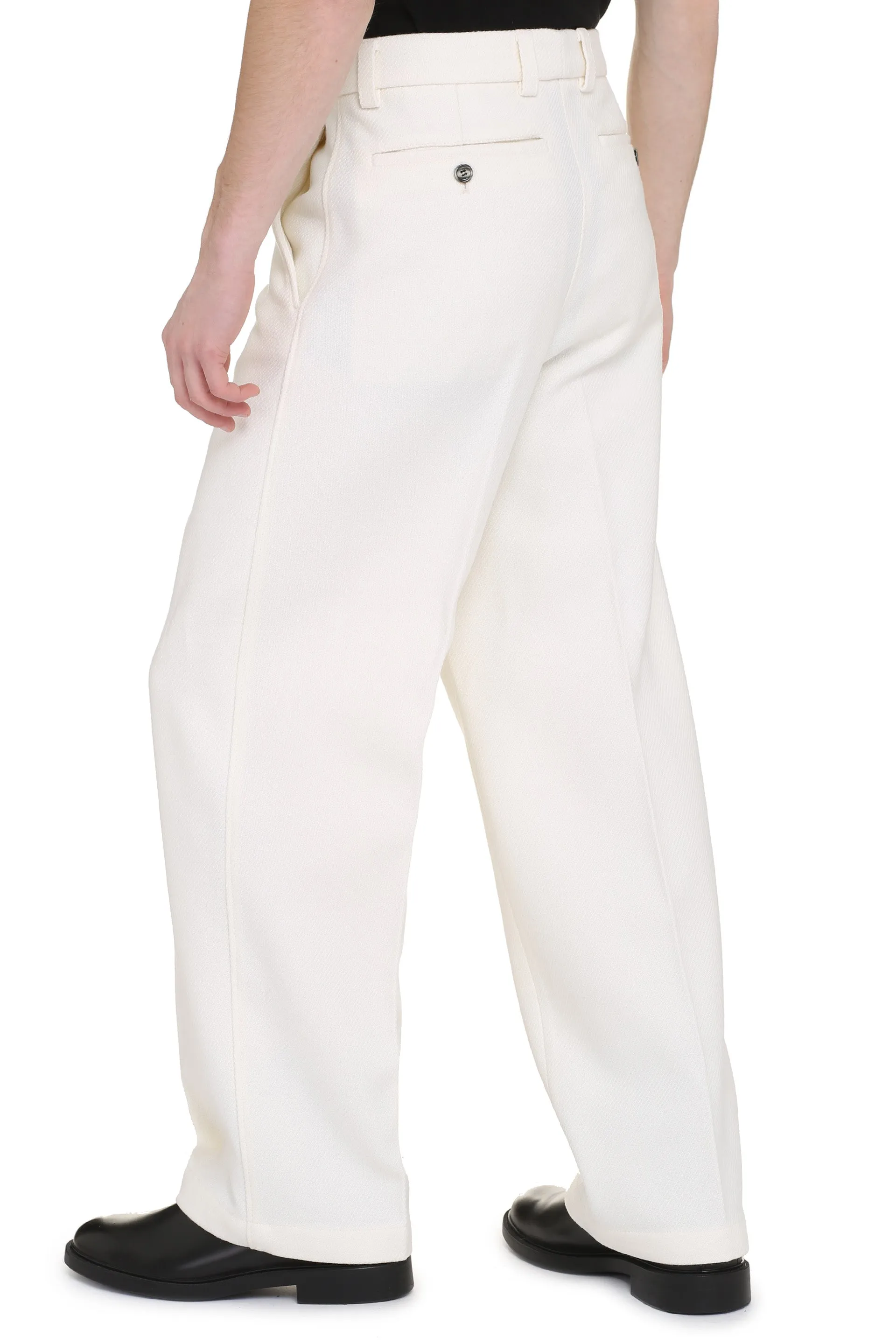 AMI PARIS Pantaloni in lana vergine