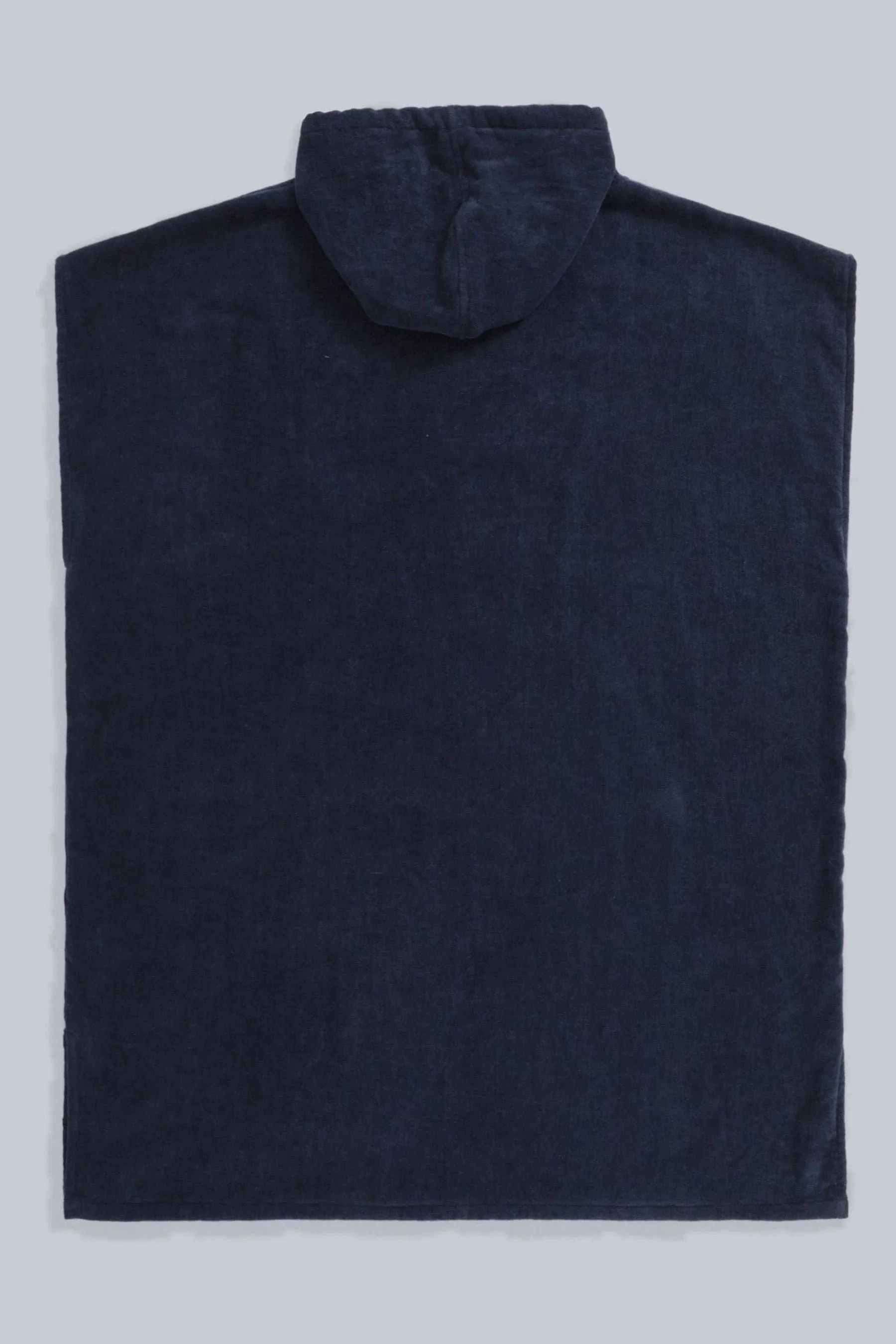 Animal Uomo Blu - Jacob - Poncho in spugna in tessuto biologico