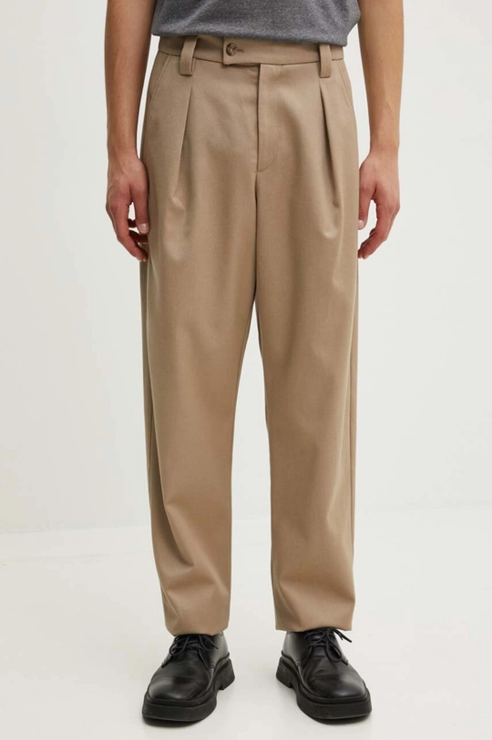A.P.C. pantaloni in lana pantalon renato