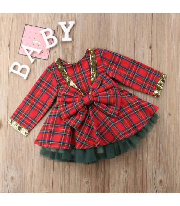 Baby abito tweed tulleskirt