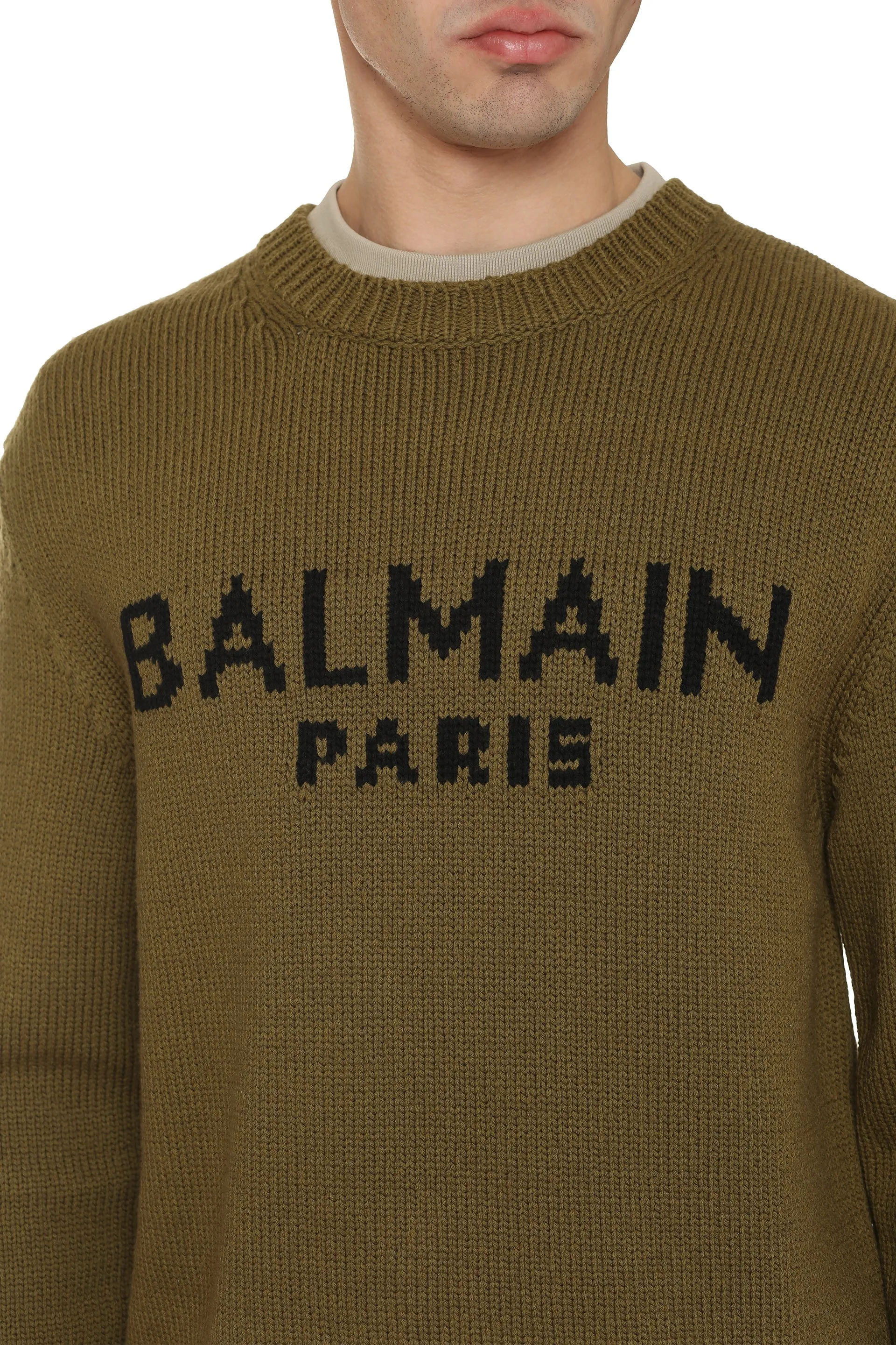 Balmain Pullover in misto lana