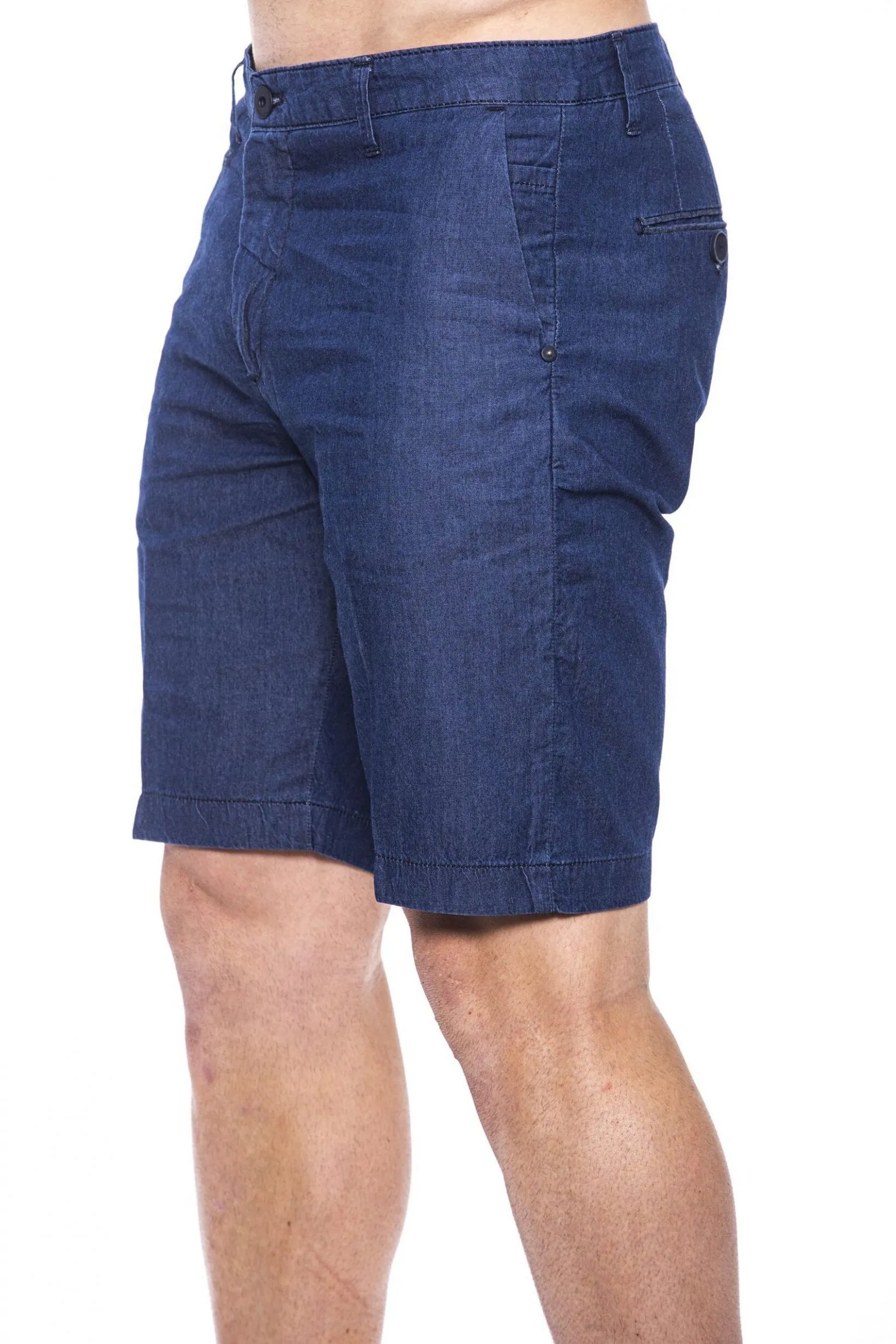 Bermuda in cotone blu scuro | Armata di Mare