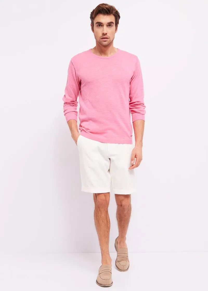 Bermuda in cotone stretch