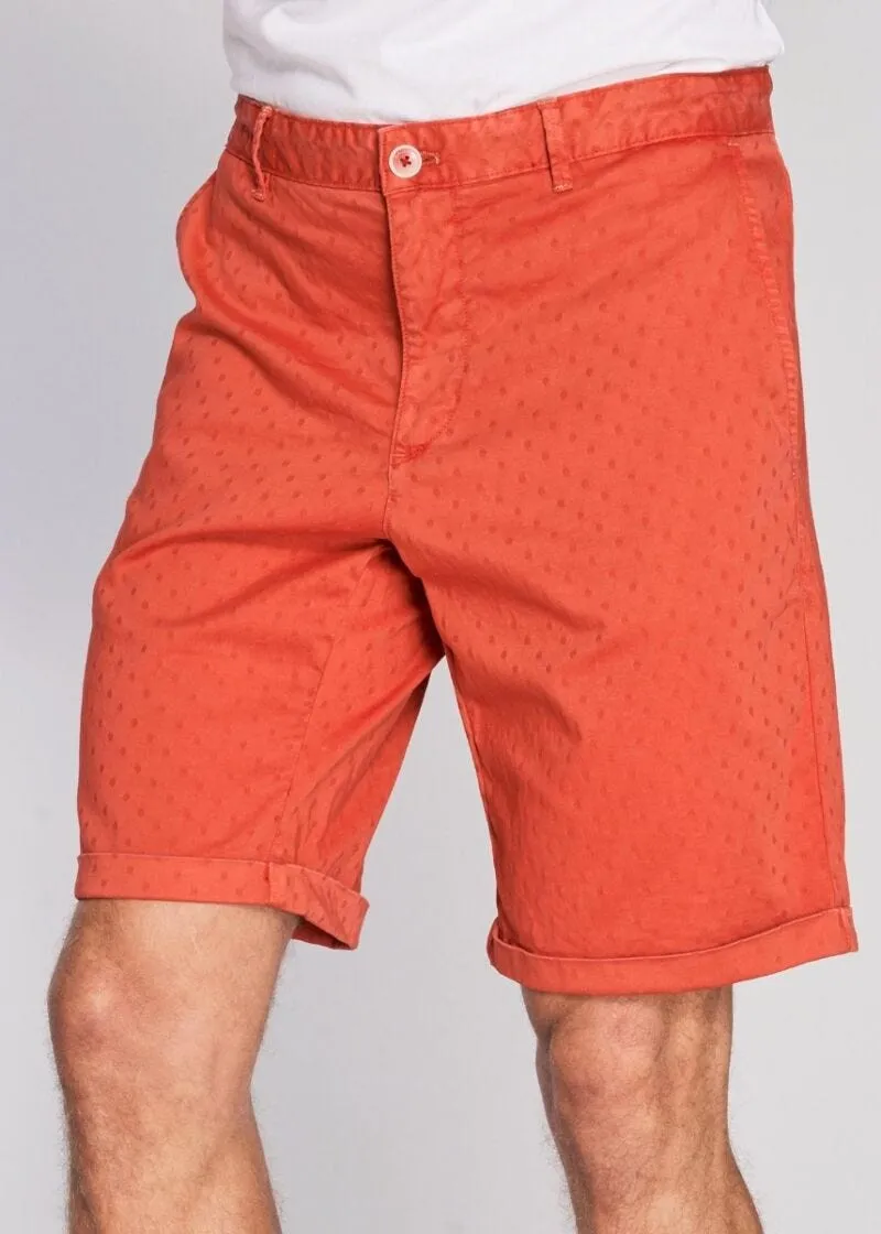 Bermuda in misto cotone jacquard