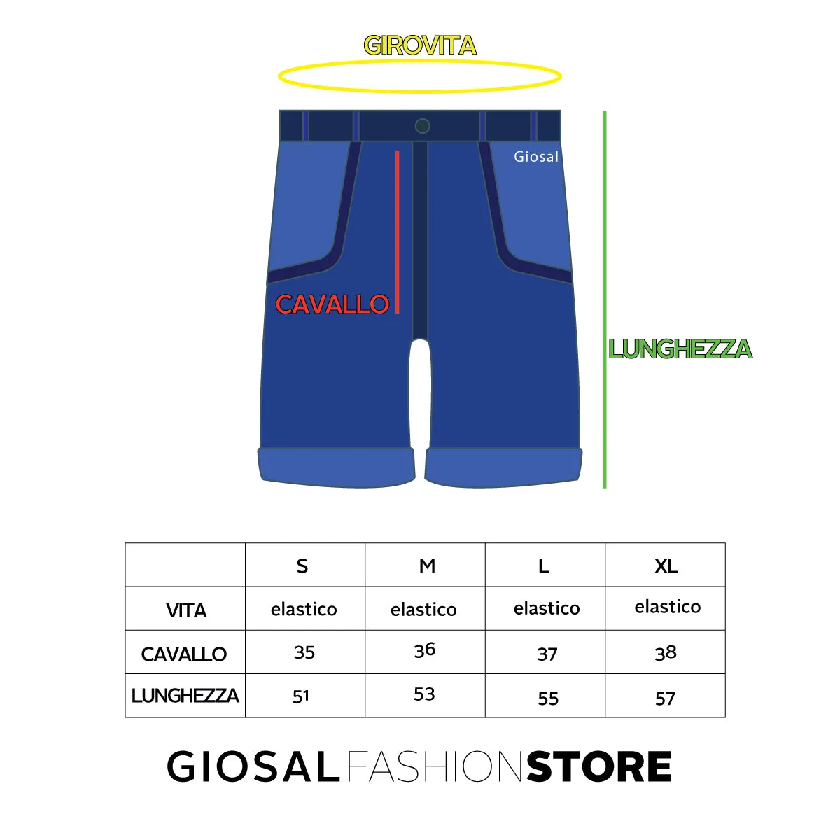 Bermuda Pantaloncino Corto Uomo Tuta Bicolore Nero Riga Laterale GIOSAL-PC1274A