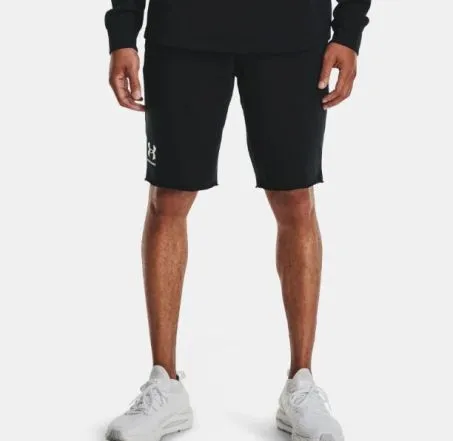 Bermuda Uomo Under Armour UA Rival Terry 1361631 001 Nero
