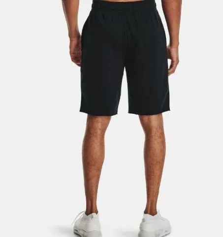 Bermuda Uomo Under Armour UA Rival Terry 1361631 001 Nero