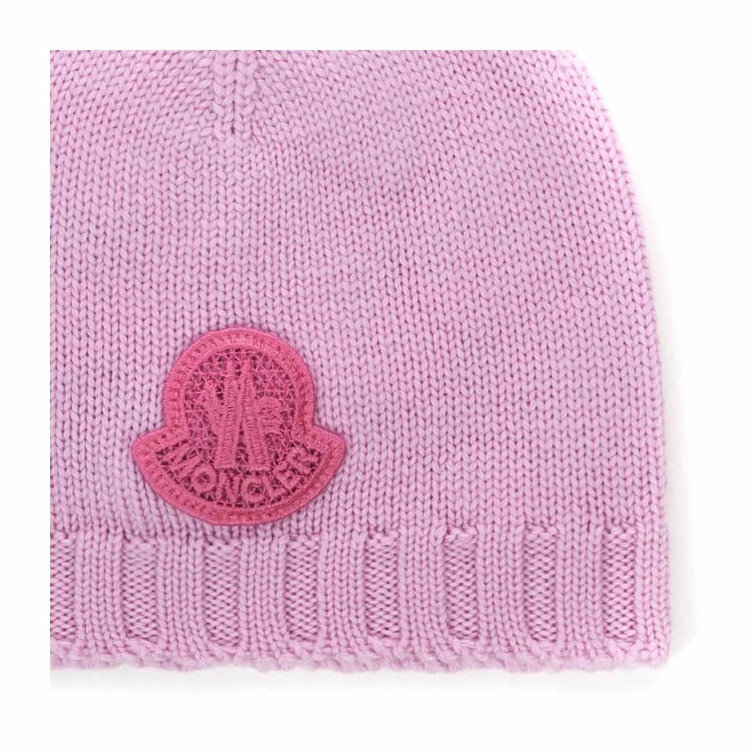 Berretto In Lana Neonata Bimba
