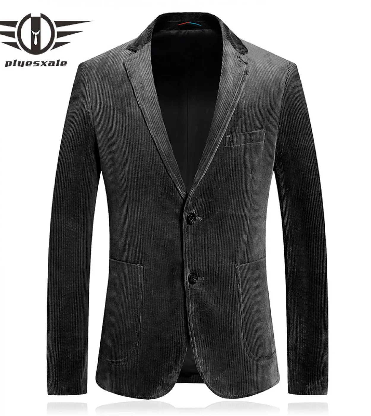 Blazer da uomo in velluto a coste casual Blazer da uomo in velluto a coste nero Blazer Blazer da uomo in velluto a coste