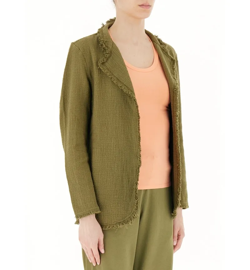 Blazer in tweed