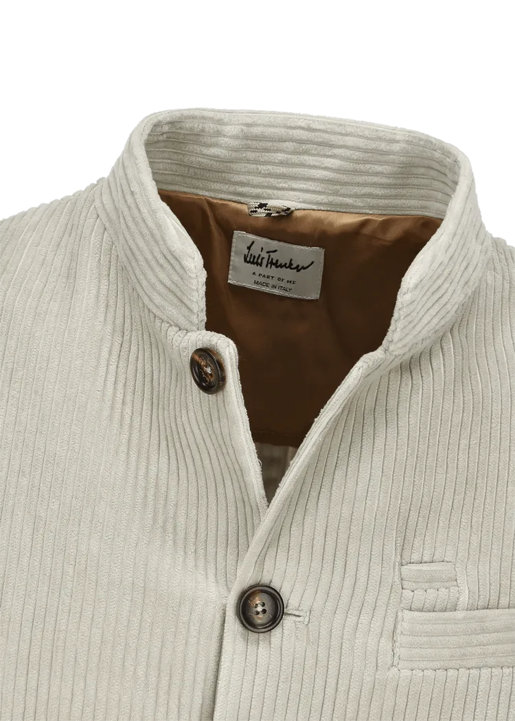Blazer in velluto a coste modello Lusandretto    