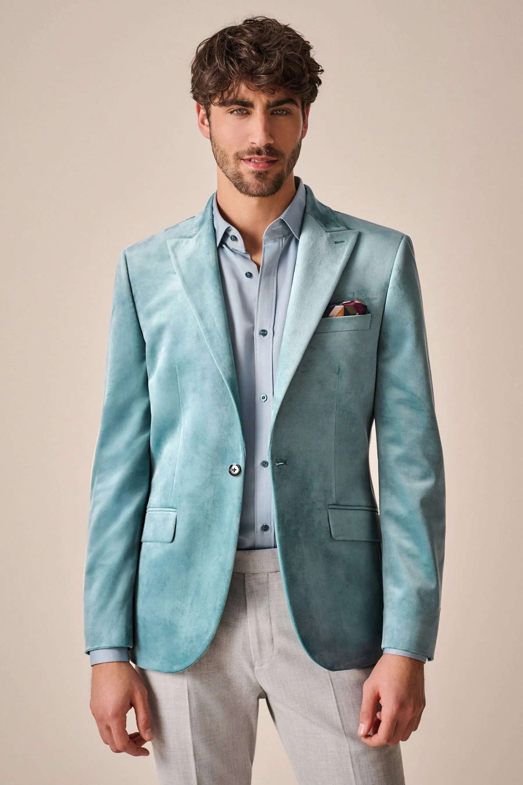 Blazer in velluto