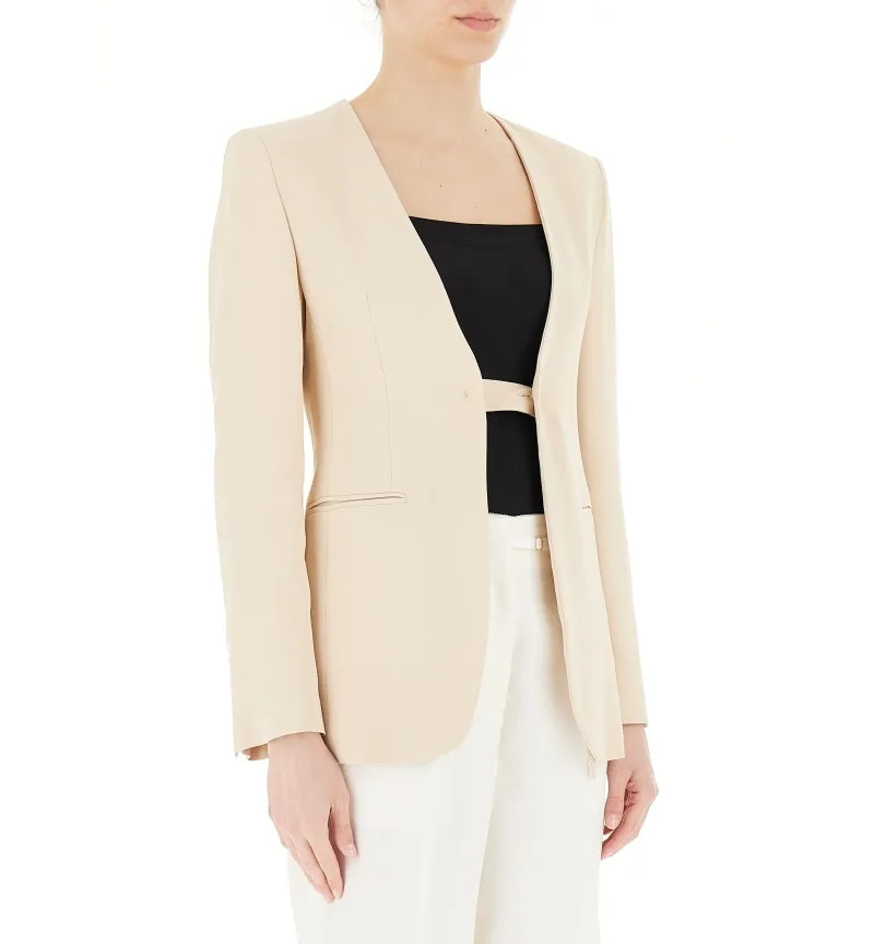 Blazer in viscosa