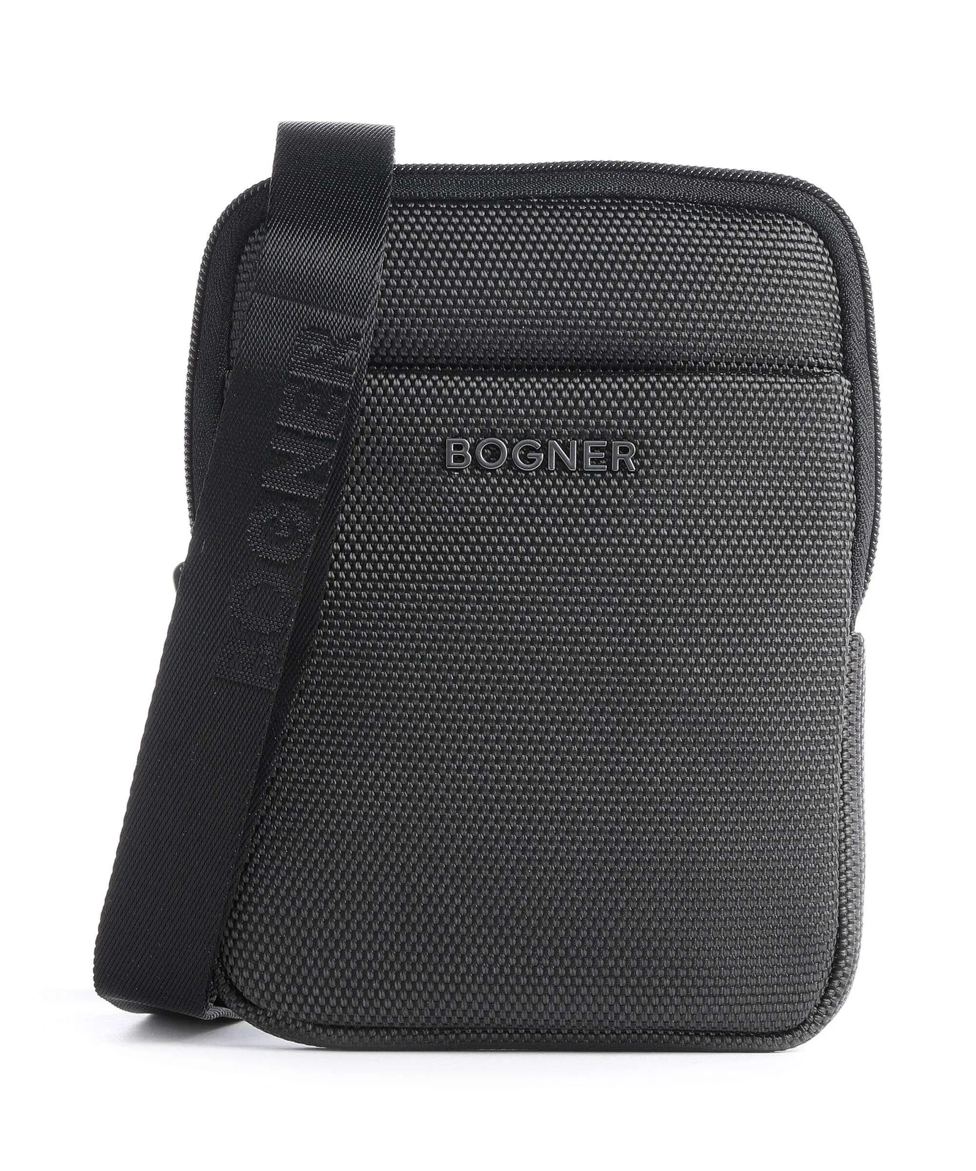  Bogner Keystone Frank Borsa a tracolla nylon grigio scuro  