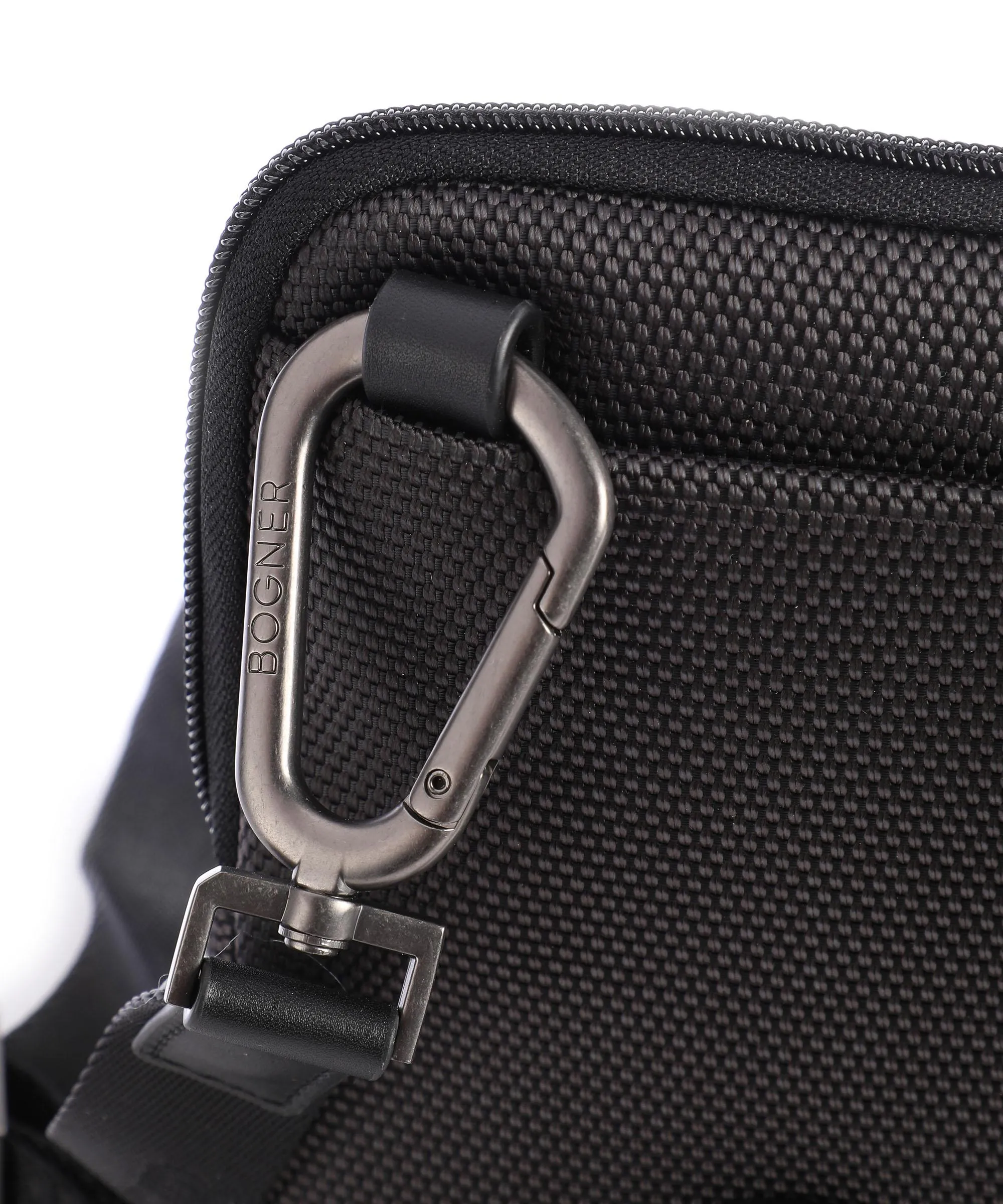  Bogner Keystone Frank Borsa a tracolla nylon grigio scuro  