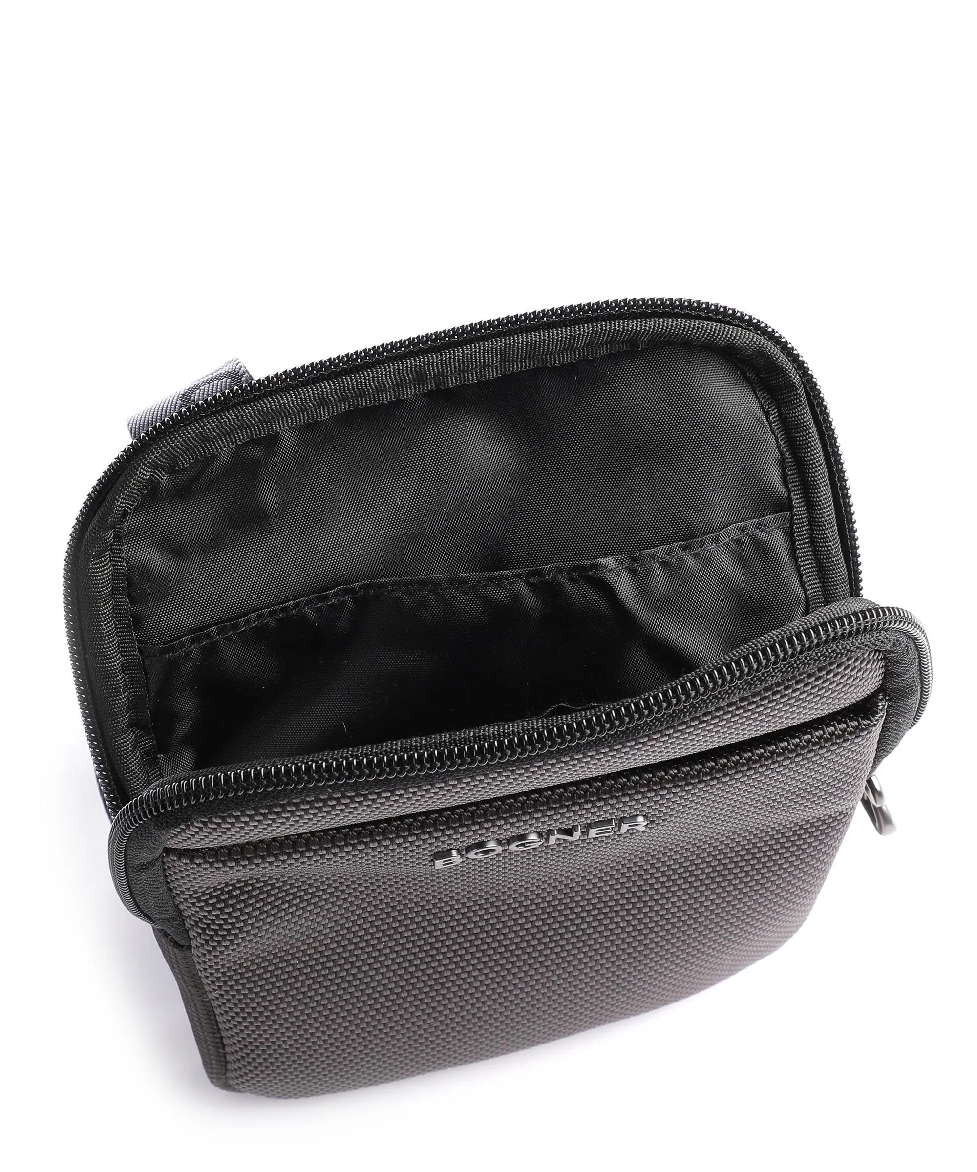  Bogner Keystone Frank Borsa a tracolla nylon grigio scuro  