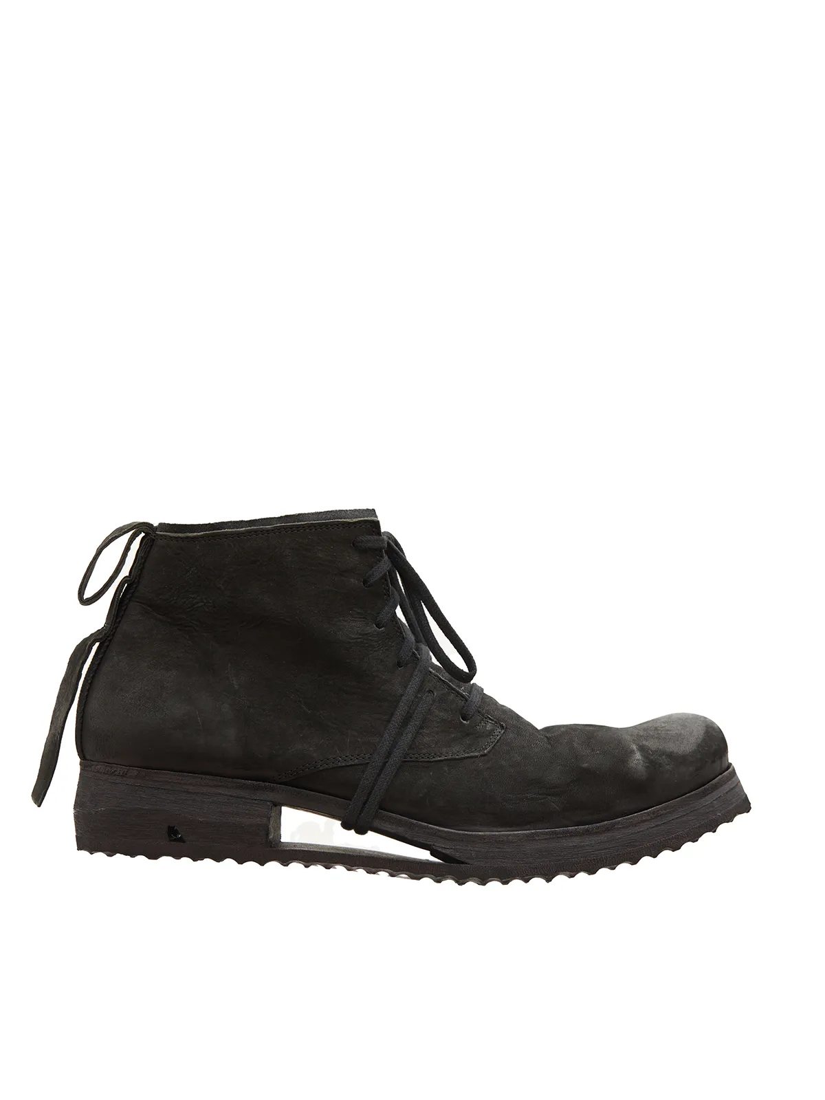 BORIS BIDJAN SABERI  STIVALE IN PELLE BOOT 4 