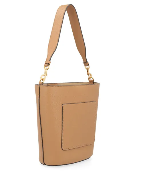 Borsa a secchiello Tory Burch Mcgraw  camel