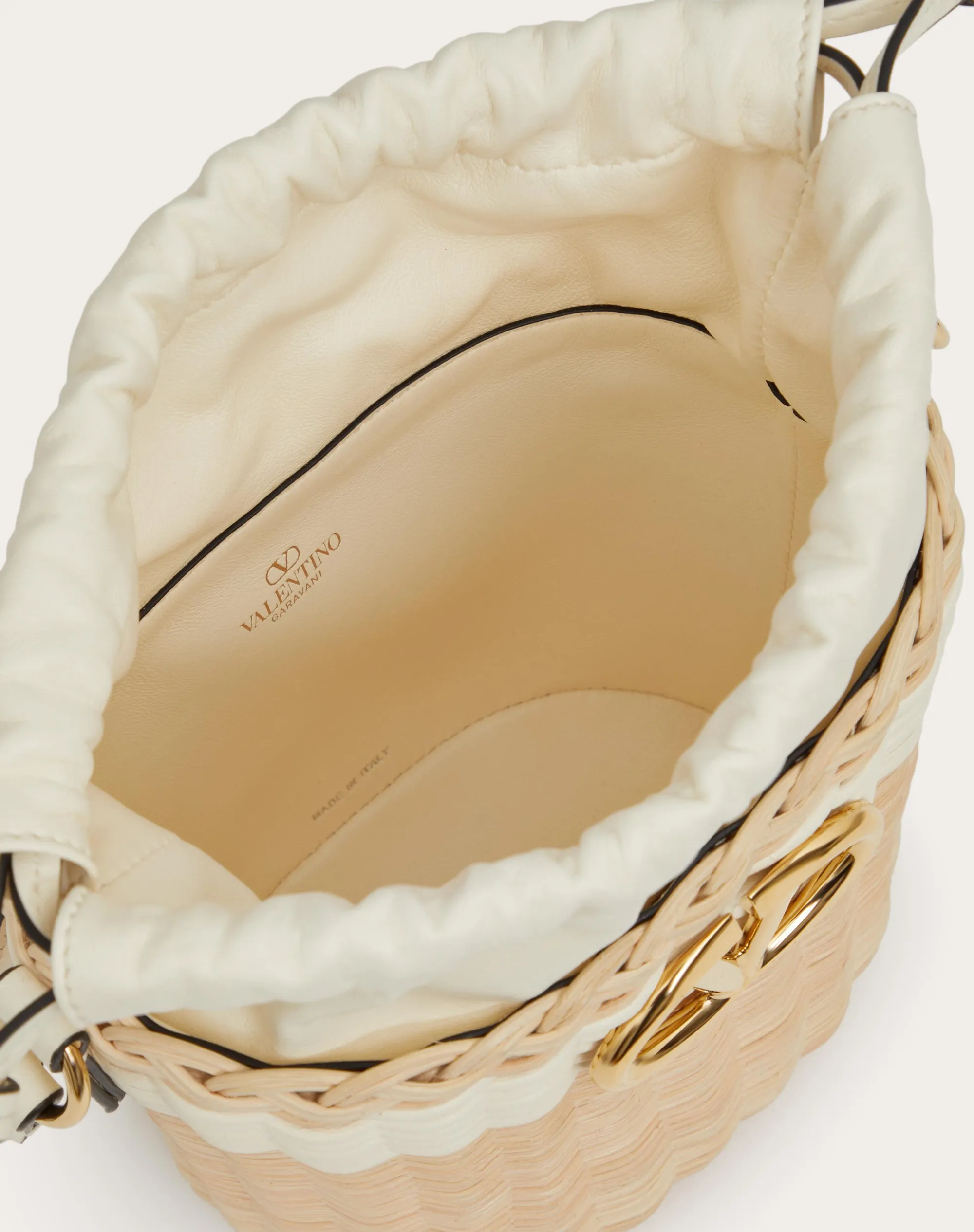 BORSA A SECCHIELLO VLOGO SIGNATURE IN MIDOLLINO