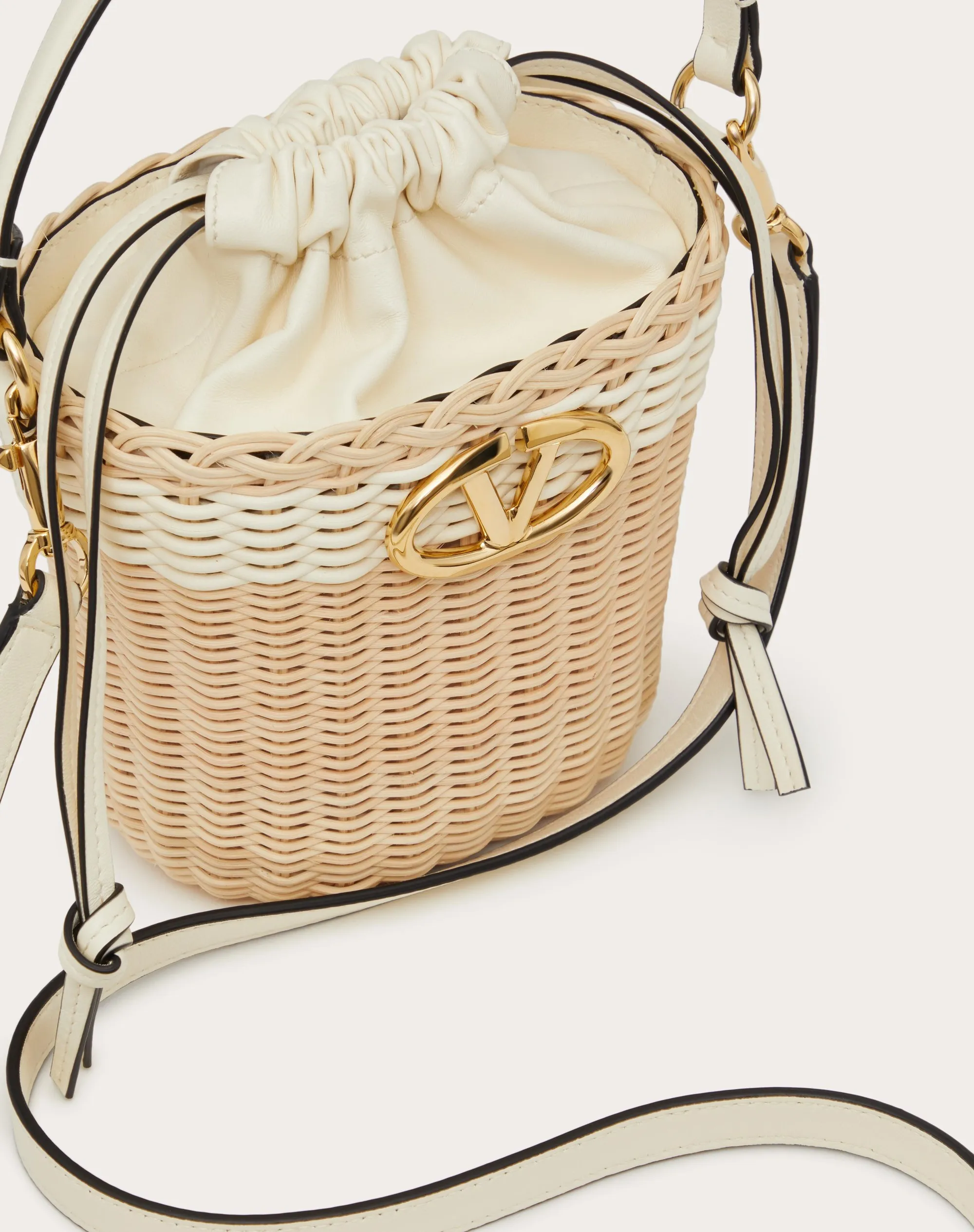 BORSA A SECCHIELLO VLOGO SIGNATURE IN MIDOLLINO