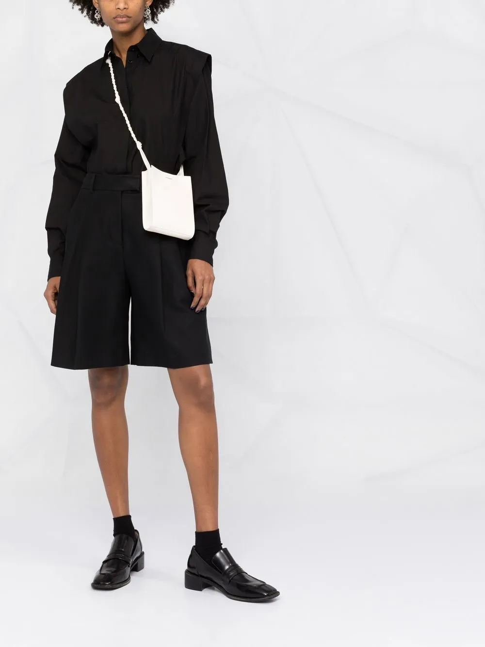 Borsa a tracollaTangle in bianco - donna