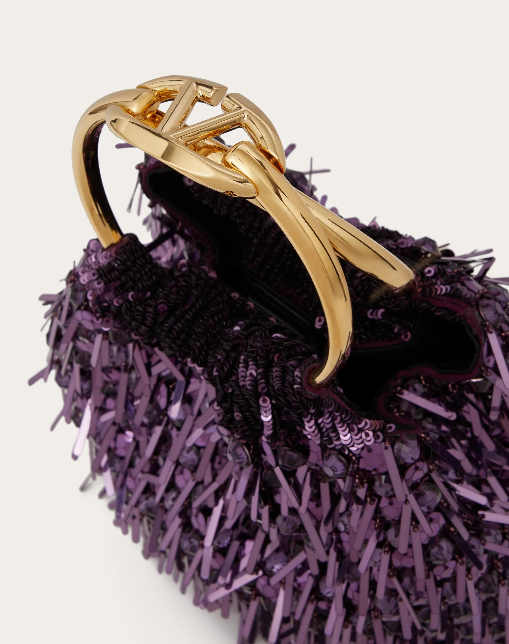 BORSA PICCOLA A SECCHIELLO CARRY SECRETS RICAMATA