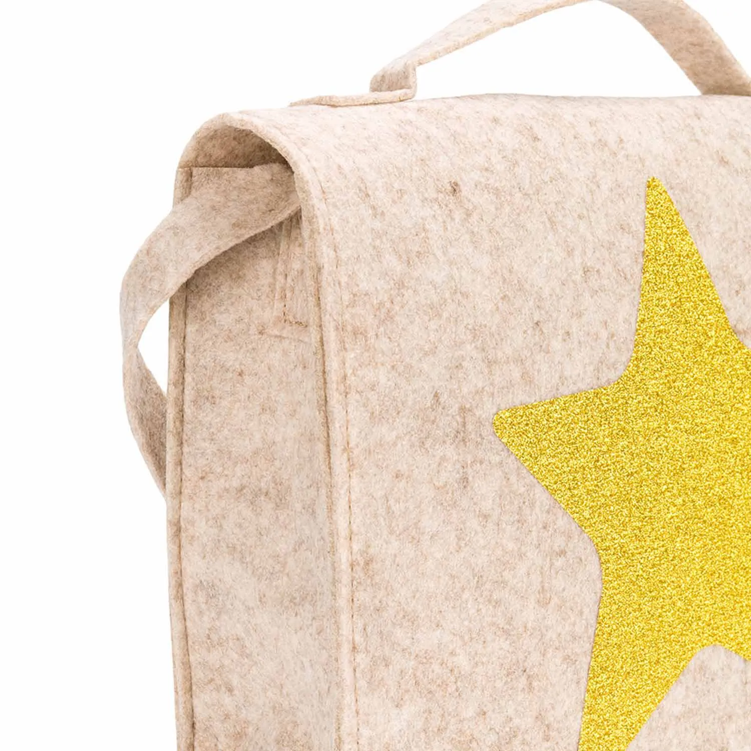 Borsa Stella In Lana Panna
