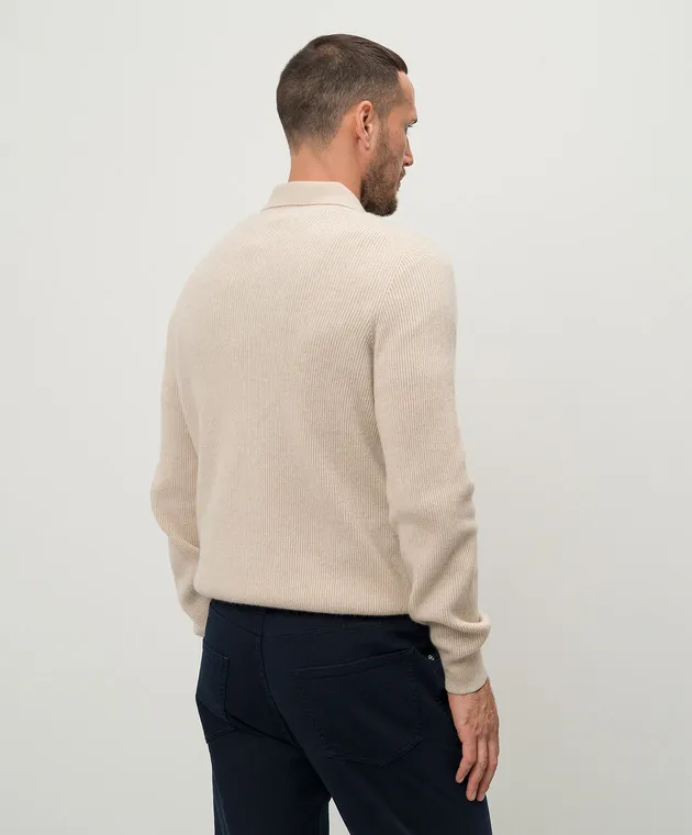 Brunello Cucinelli Maglione in cashmere beige M2229525