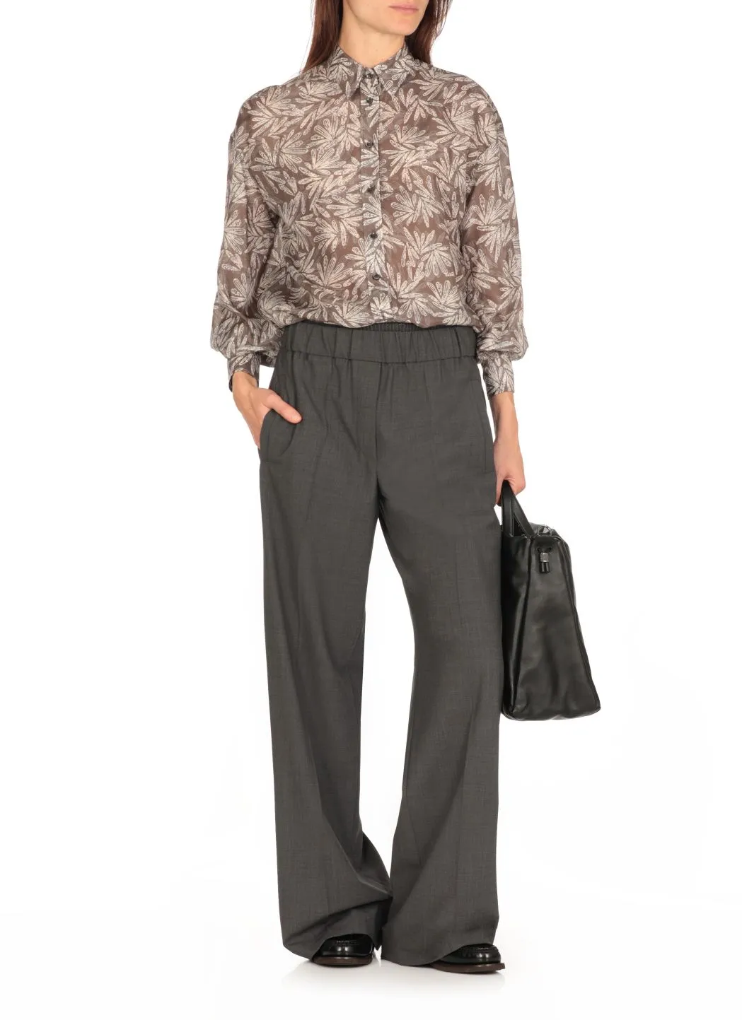  Brunello Cucinelli Pantaloni in lana vergine 