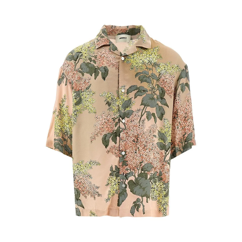 Camicia 'Axel' in viscosa stampata