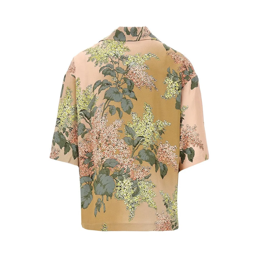 Camicia 'Axel' in viscosa stampata