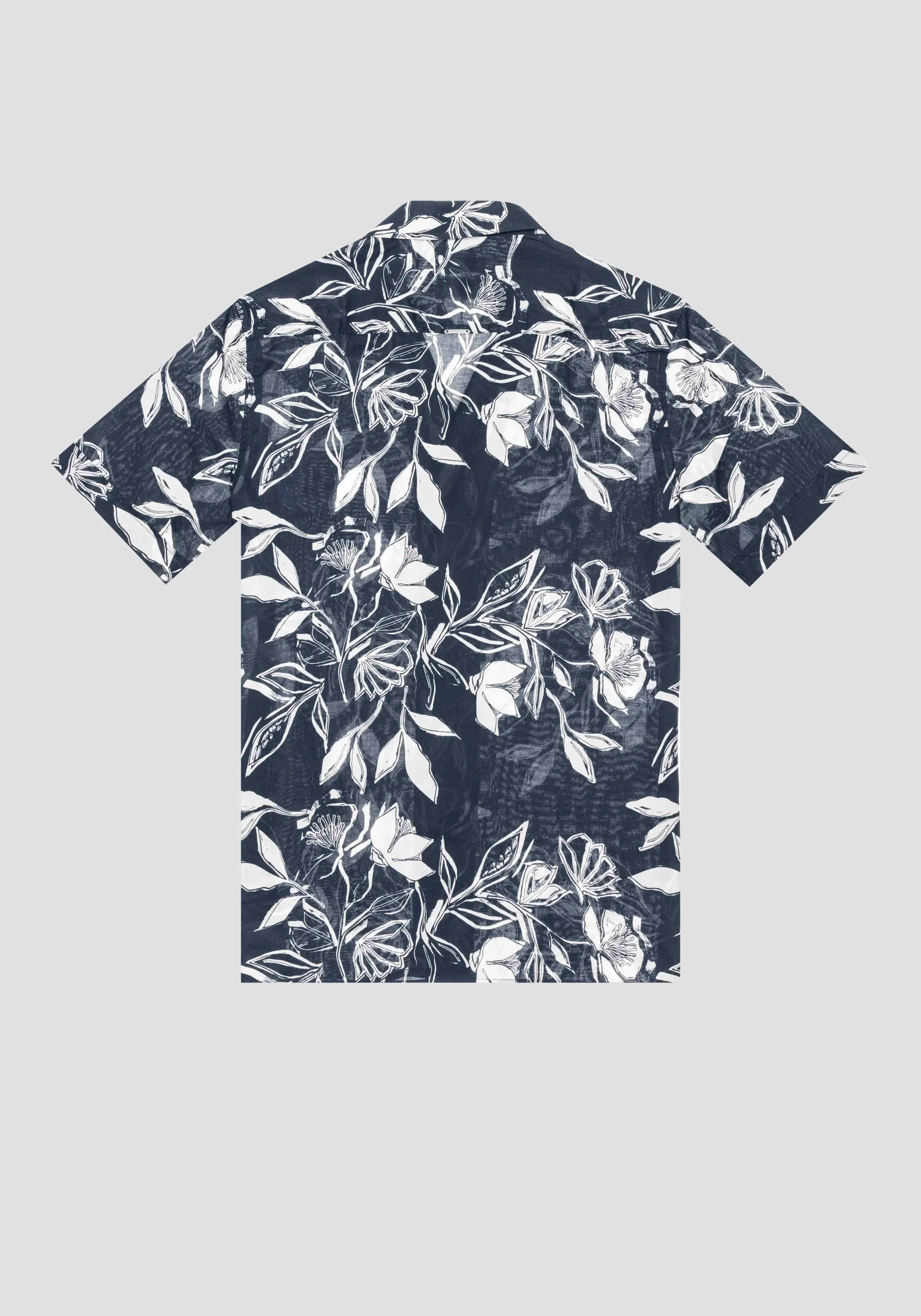 CAMICIA REGULAR STRAIGHT FIT “HONOLULU” CON STAMPA FLOREALE