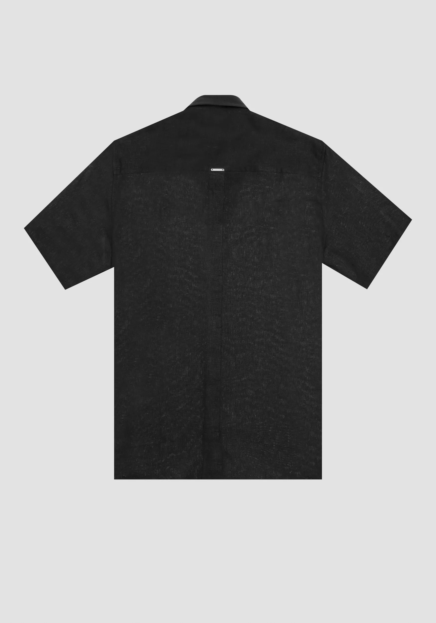 CAMICIA REGULAR STRAIGTH FIT “ADALIA” IN LINO E VISCOSA MANO MORBIDA