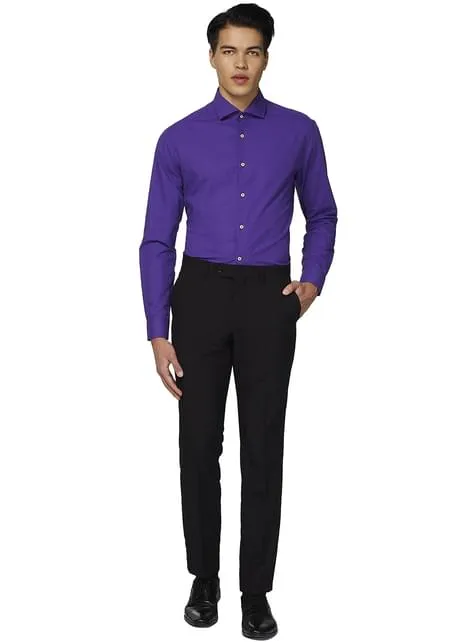 Camicia Viola uomo 