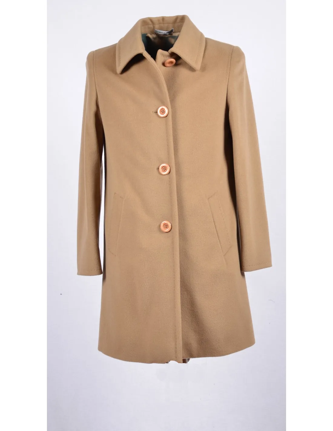 Cappotto Donna in lana Mod Gloria Beige
