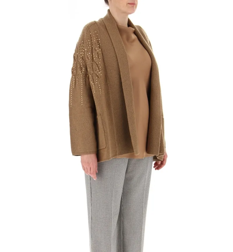 Cardigan misto lana
