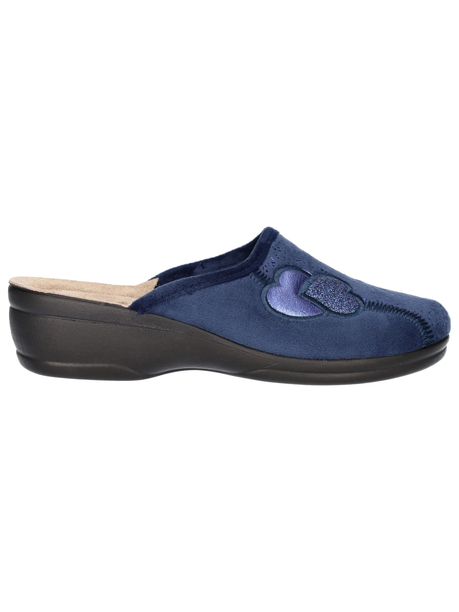 Ciabatta con zeppa Inblu da donna blu