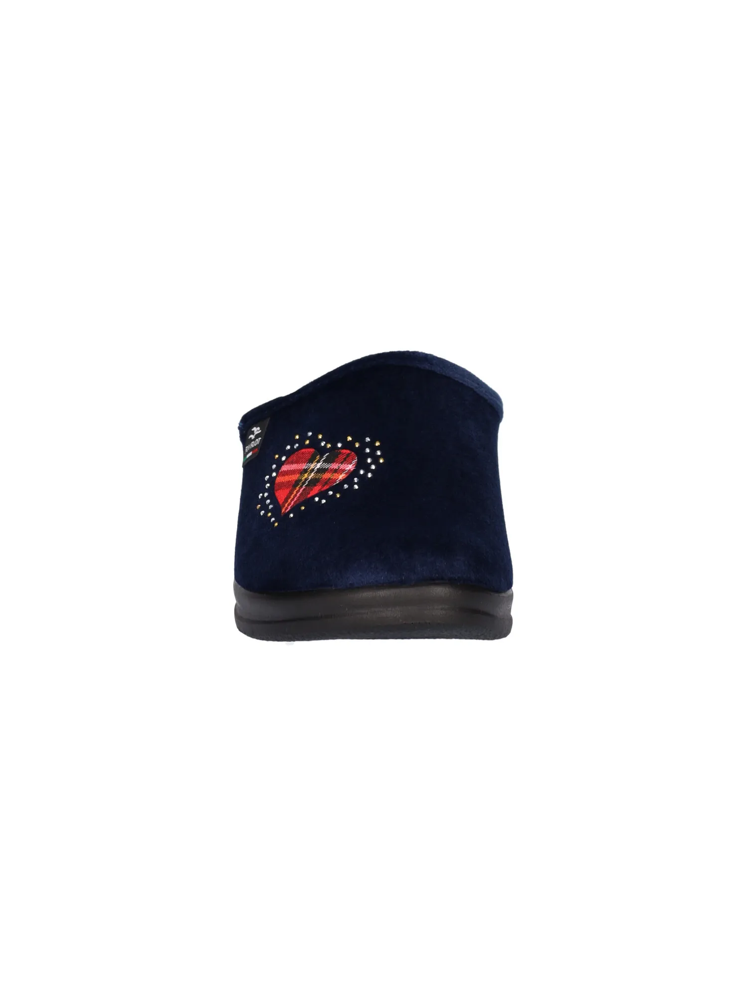 Ciabatta zeppa bassa Fly Flot da donna blu