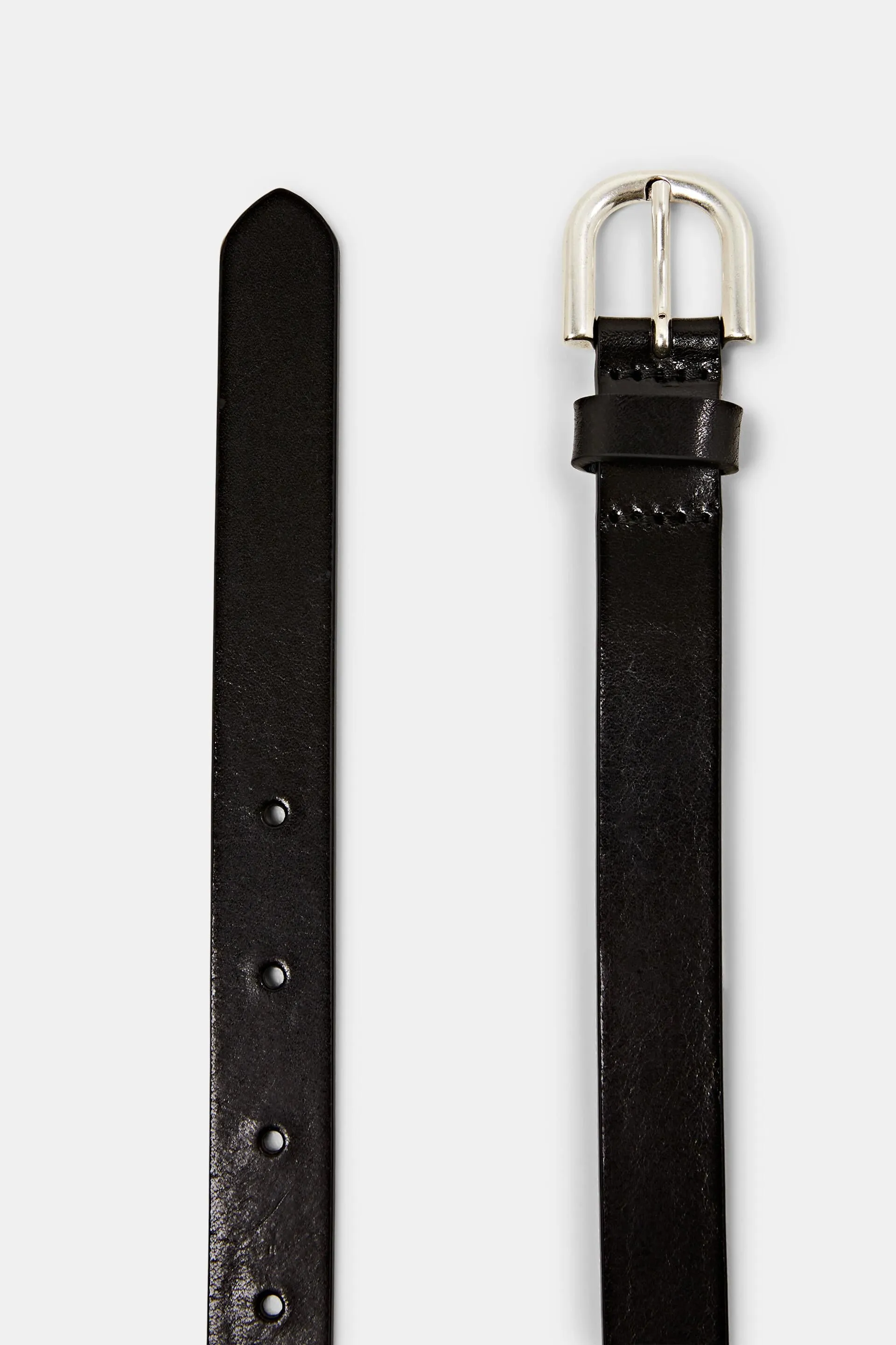 Cintura sottile in pelle