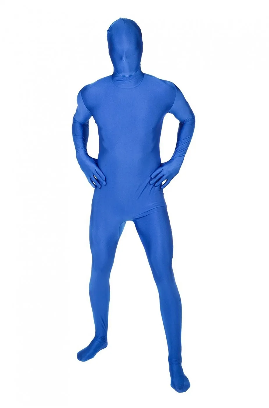 Costume tuta blu Morphsuit originale 2nd skin aderente completa