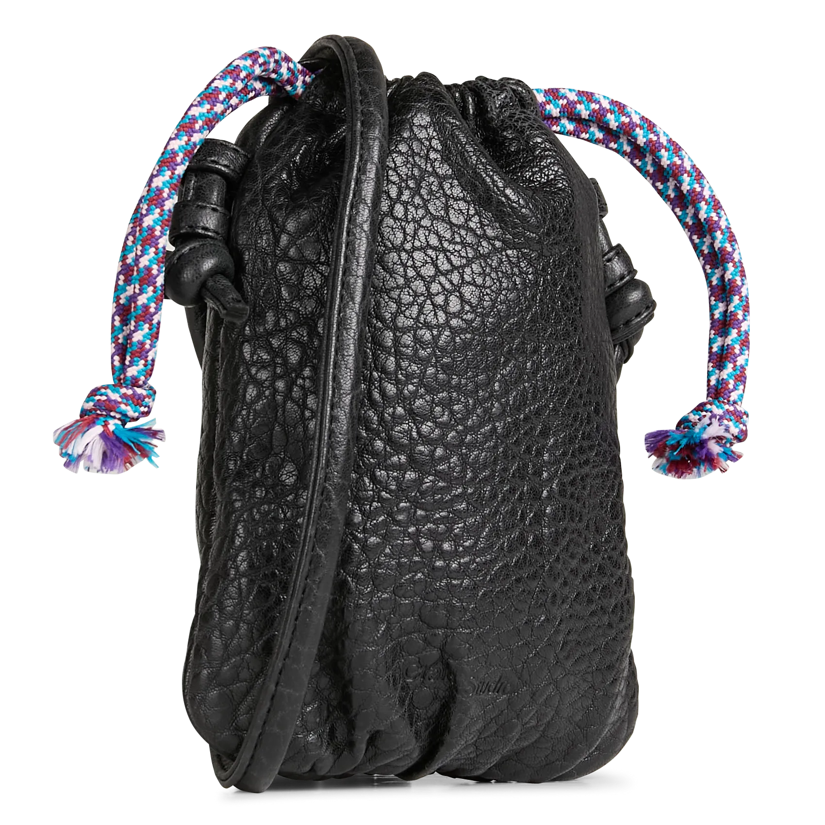  CRAIE   MILLI - Borsa a tracolla in pelle craquelé | Nero