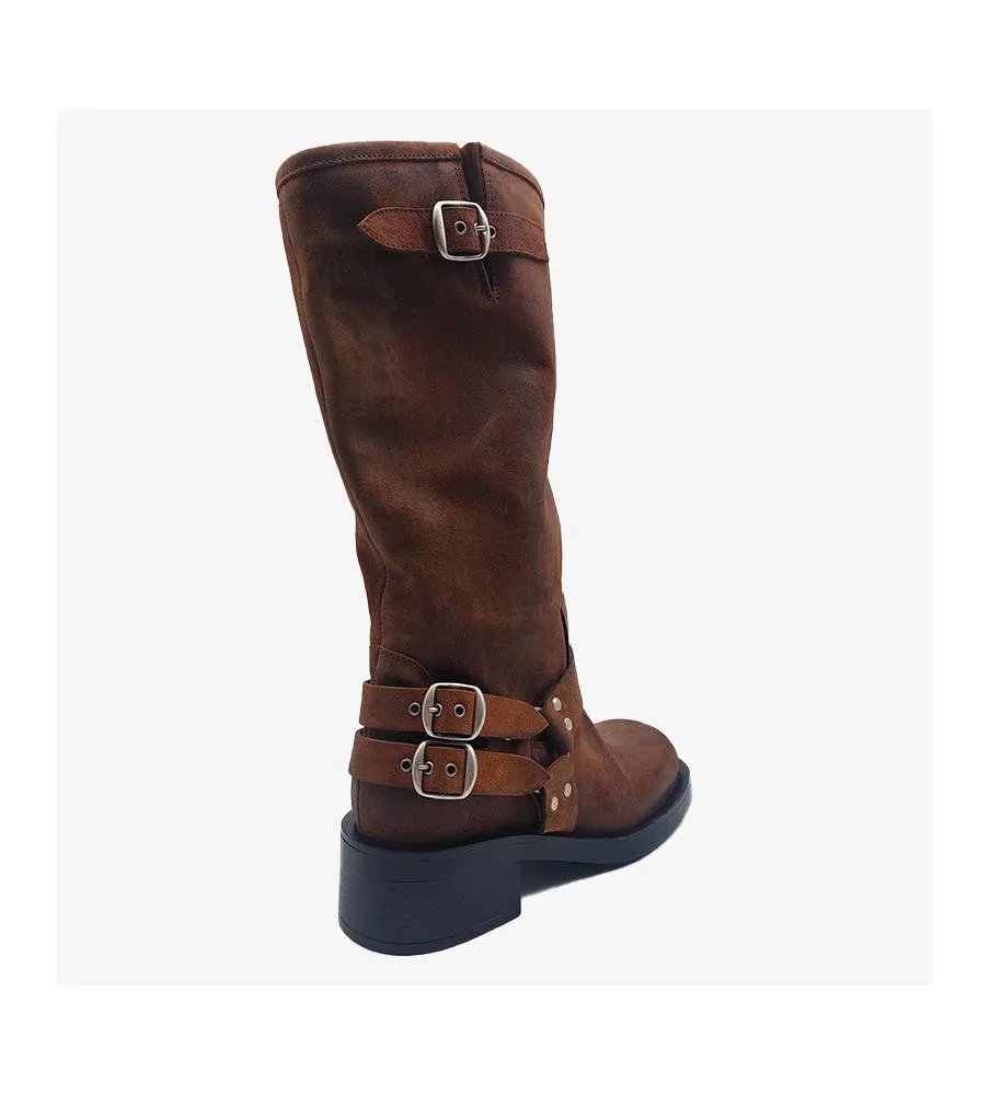 Creative Stivale 14723 Crosta Marrone
