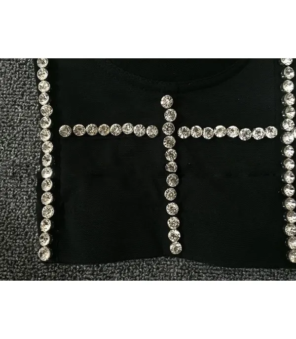 Crop Top Diamond Chain
