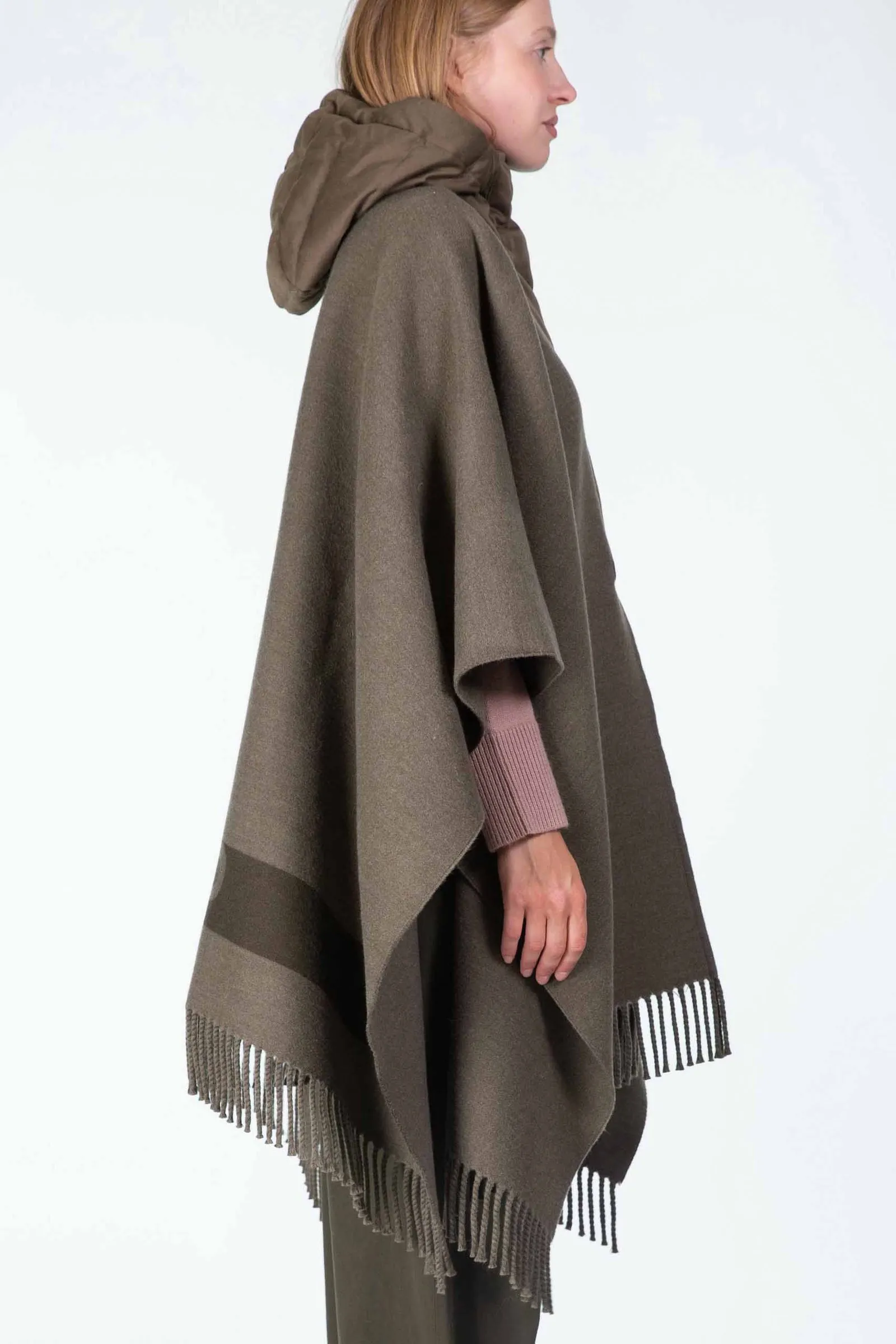 DONDUP Poncho in lana