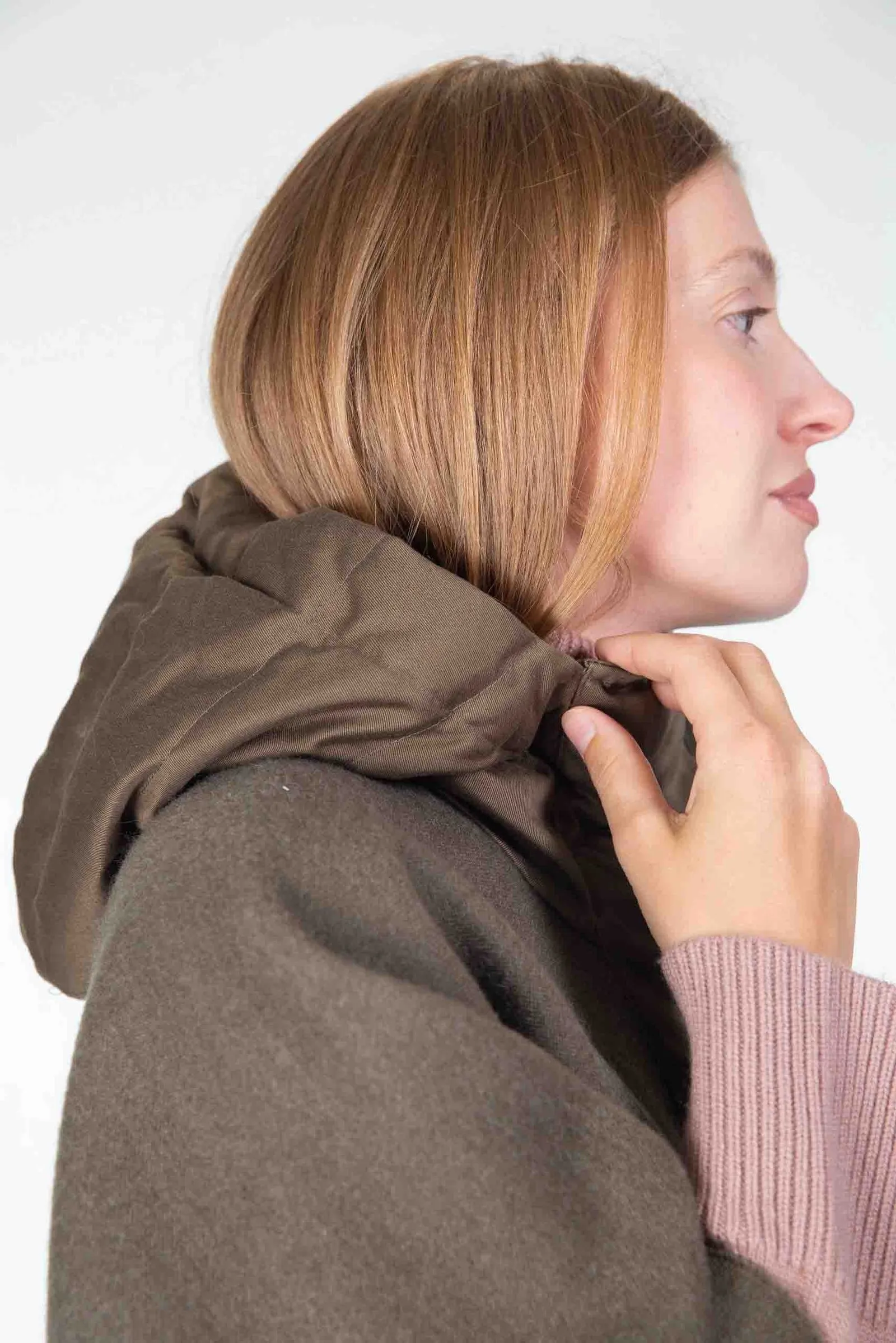 DONDUP Poncho in lana